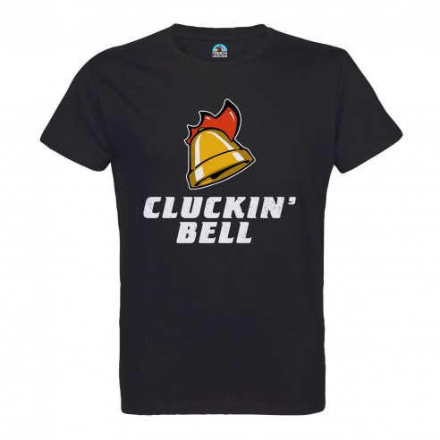 T-shirt Homme Col Rond Cluckin Bell Geek Jeux Video Serie Film