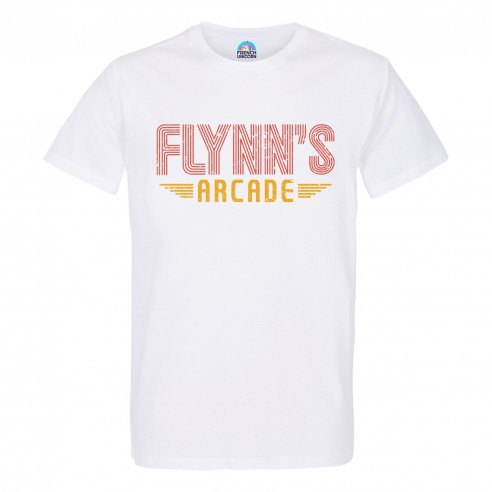 T-shirt Homme Col Rond Flynn's Arcade Geek Jeux Video Science Fiction Film