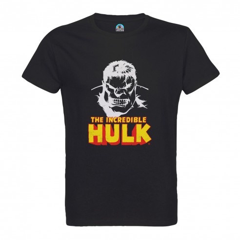 T-shirt Homme Col Rond The Incredible Hulk Super Héros BD Film Geek