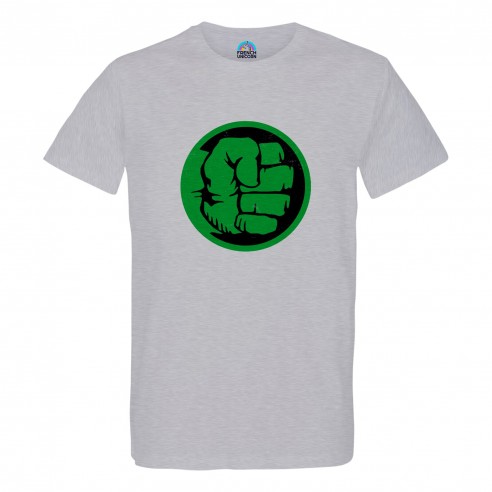 T-shirt Homme Col Rond Hulk Point Super Héros BD Film Geek