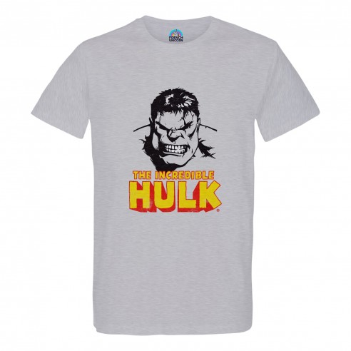 T-shirt Homme Col Rond The Incredible Hulk Super Héros BD Film Geek