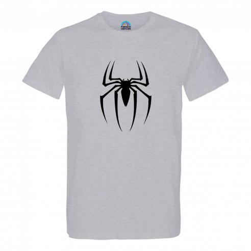 T-shirt Homme Col Rond Spiderman Logo Super Héros BD Film Geek