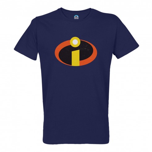 T-shirt Homme Col Rond The Incredibles Logo Super Héros BD Film Geek