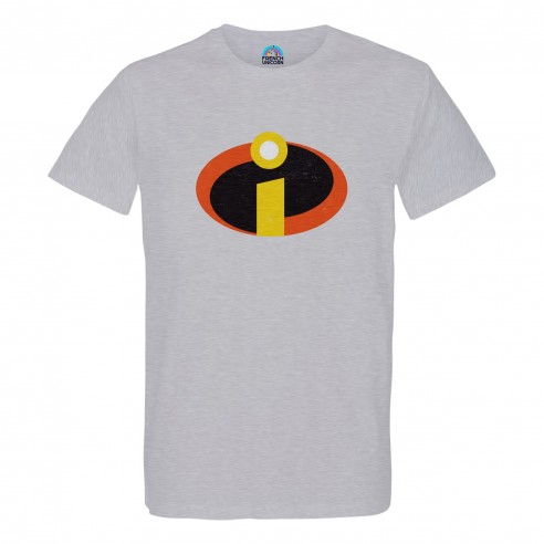 T-shirt Homme Col Rond The Incredibles Logo Super Héros BD Film Geek