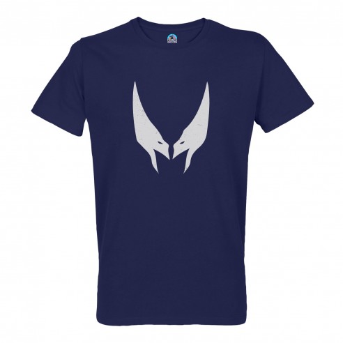 T-shirt Homme Col Rond Wolverine Symbole Super Héros BD Film Geek