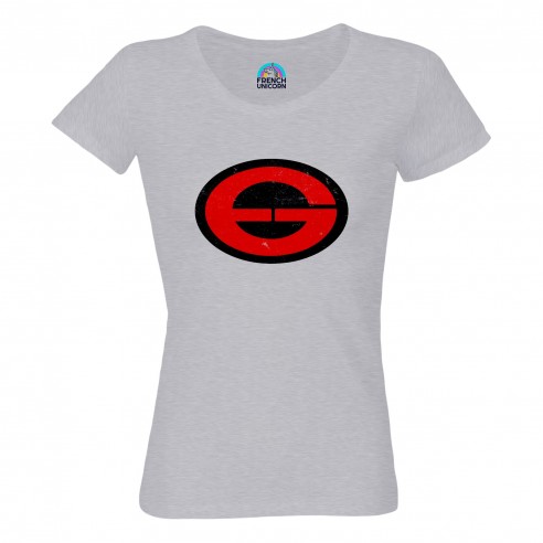 T-shirt Femme Col Echancré Elastigirl - The Incredibles Super Héros BD Film Geek