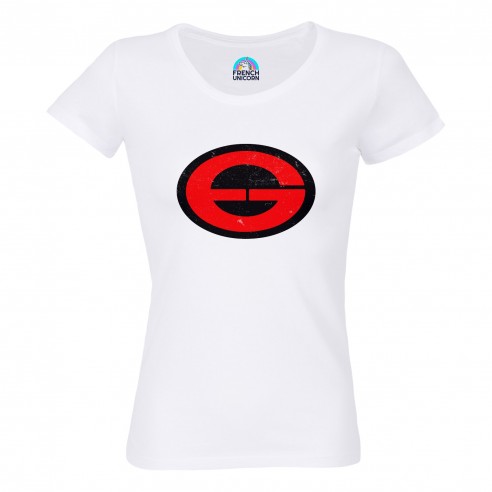 T-shirt Femme Col Echancré Elastigirl - The Incredibles Super Héros BD Film Geek