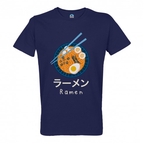 T-shirt Homme Col Rond Ramen Manga Anime Japon Asie Culture