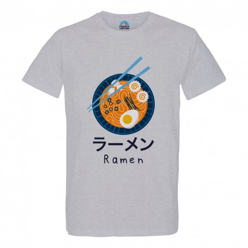 T-shirt Homme Col Rond Ramen Manga Anime Japon Asie Culture