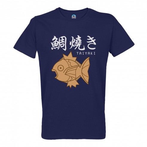 T-shirt Homme Col Rond Taiyaki Glace Dessert Japon Asie Culture