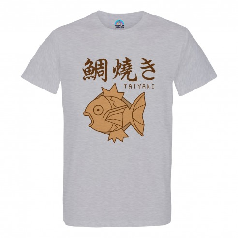 T-shirt Homme Col Rond Taiyaki Glace Dessert Japon Asie Culture