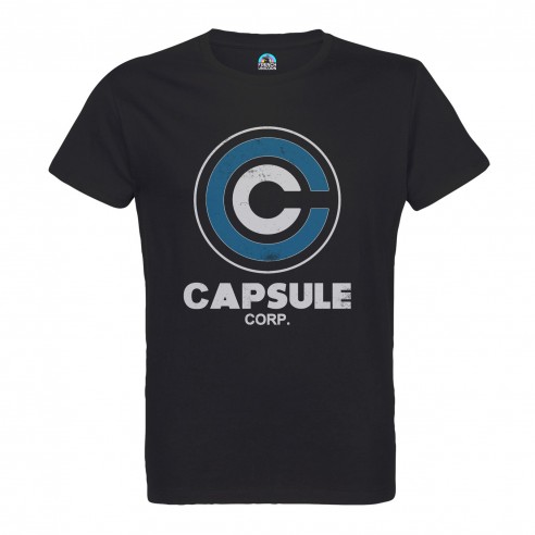 T-shirt Homme Col Rond Capsule Corp. Geek Jeux Video Serie Film