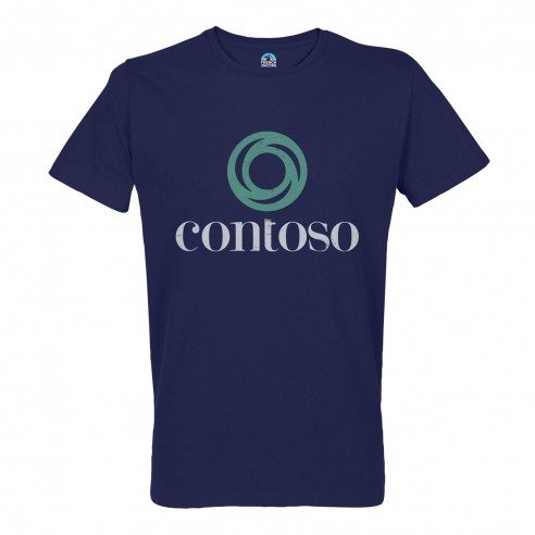 T-shirt Homme Col Rond Contoso Geek Ordinateur Informaticien