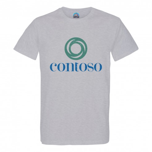 T-shirt Homme Col Rond Contoso Geek Ordinateur Informaticien