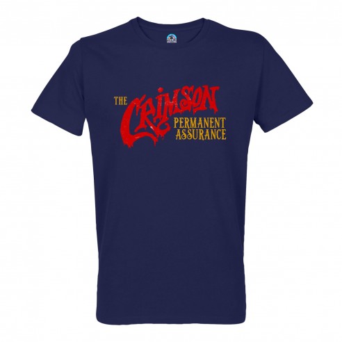 T-shirt Homme Col Rond The Crimson Permanent Assurance Geek Jeux Video Serie Film