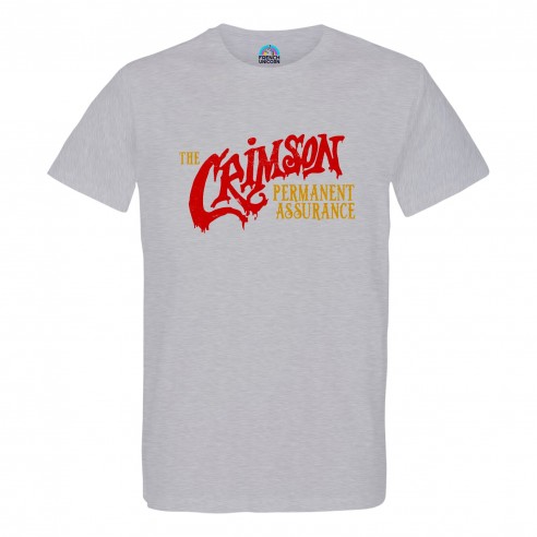 T-shirt Homme Col Rond The Crimson Permanent Assurance Geek Jeux Video Serie Film