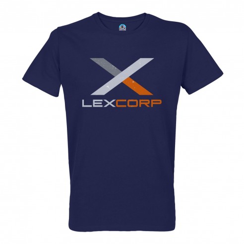 T-shirt Homme Col Rond LexCorp Geek Jeux Video Serie Film Comics