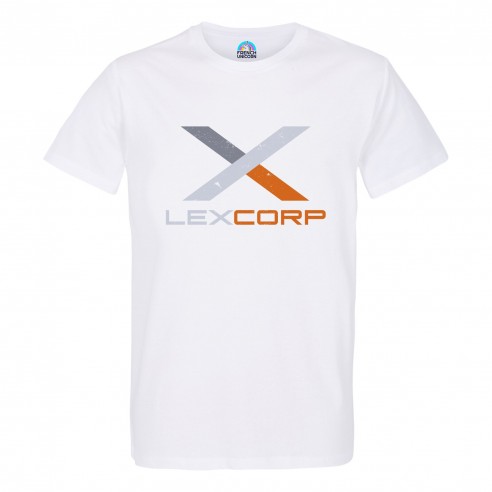 T-shirt Homme Col Rond LexCorp Geek Jeux Video Serie Film Comics