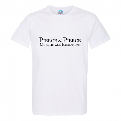 T-shirt Homme Col Rond Pierce and Pierce Murders Geek Wall Street Film