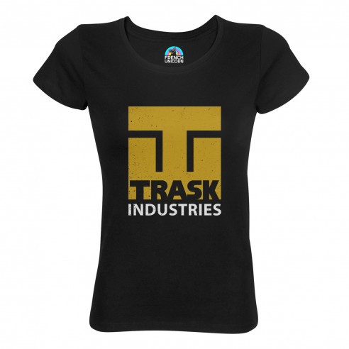 T-shirt Femme Col Echancré Trask Industries Geek Comics Serie Film Super Héros