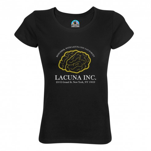 T-shirt Femme Col Echancré Lacuna Inc. Geek Jeux Video Serie Film