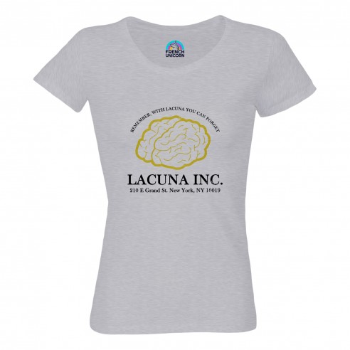 T-shirt Femme Col Echancré Lacuna Inc. Geek Jeux Video Serie Film