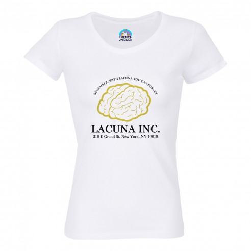 T-shirt Femme Col Echancré Lacuna Inc. Geek Jeux Video Serie Film