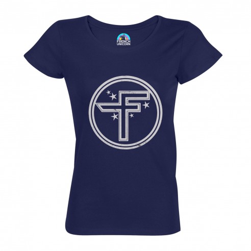 T-shirt Femme Col Echancré Trade Federation Geek Jeux Video Serie Film