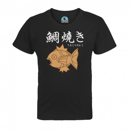 T-shirt Enfant Taiyaki Glace Dessert Japon Asie Culture