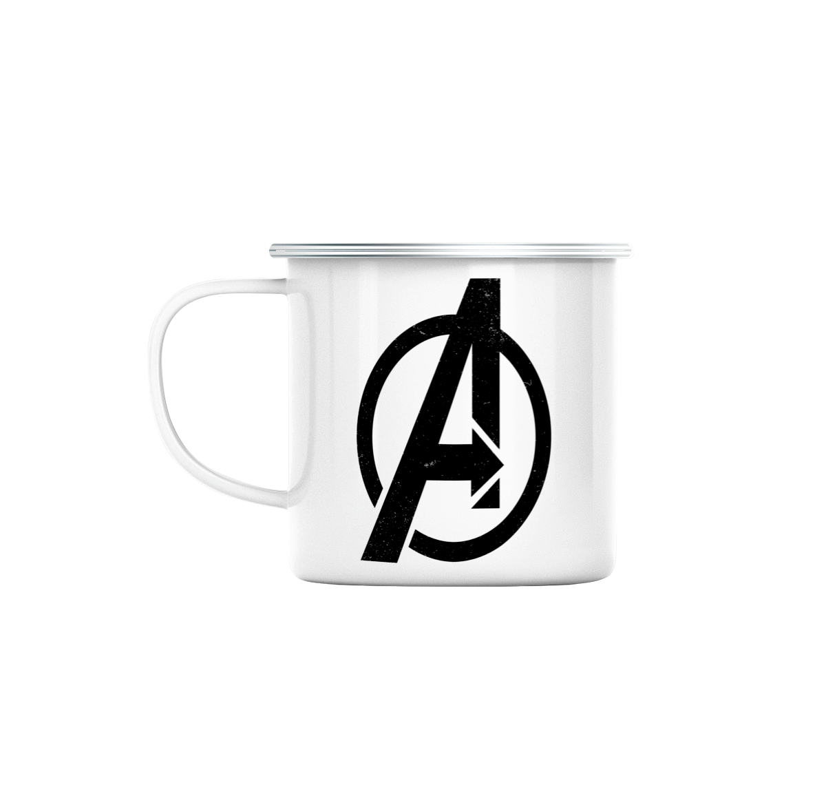 Mug GEEK en Métal Emaillé Avengers Super Héros BD Film Geek