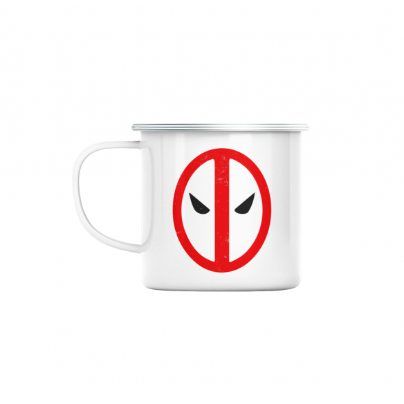 Mug GEEK en Métal Emaillé Deadpool Super Héros BD Film Geek