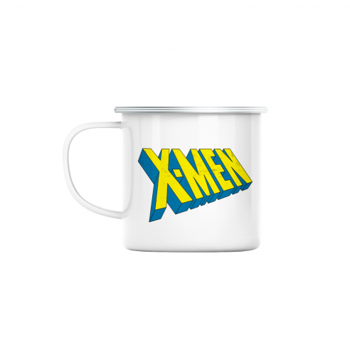 Mug GEEK en Métal Emaillé X-Men Super Héros BD Film Geek