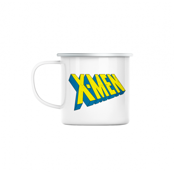 Mug GEEK en Métal Emaillé X-Men Super Héros BD Film Geek