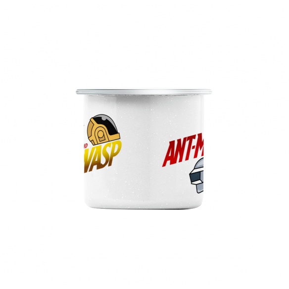 Mug GEEK en Métal Emaillé Ant-Man Daft-Punk Parodie Musique