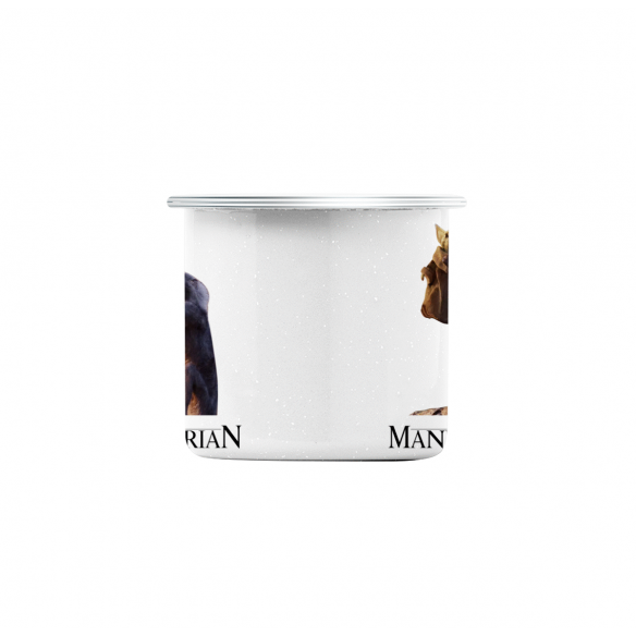 Mug GEEK en Métal Emaillé The Mandalorian - Roi Lion Parodie Film Series