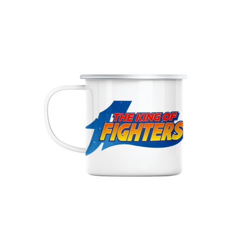 Mug GEEK en Métal Emaillé The King of Fighters Jeux Vidéo Retro Gaming Vintage