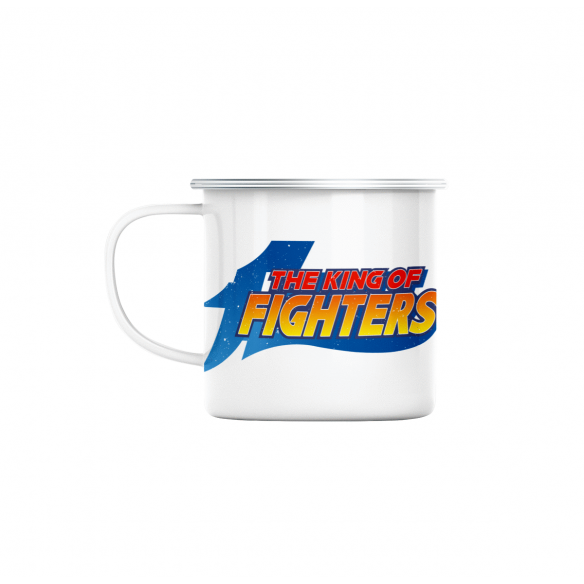 Mug GEEK en Métal Emaillé The King of Fighters Jeux Vidéo Retro Gaming Vintage