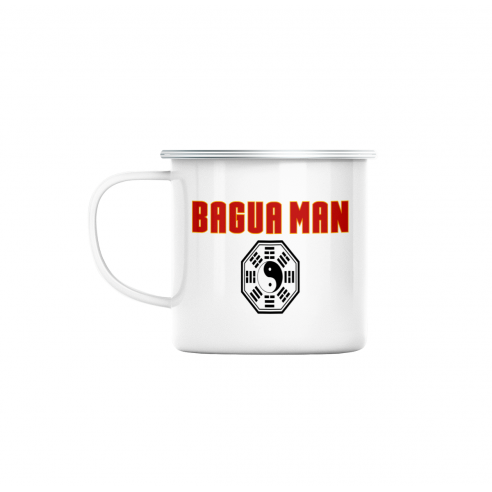 Mug GEEK en Métal Emaillé Bagua man Iron Super Héros Parodie Film Series