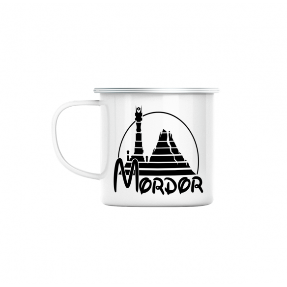 Mug GEEK en Métal Emaillé  Mordor Parodie Film Series Studio