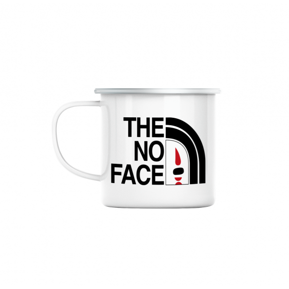 Mug GEEK en Métal Emaillé The No Face Parodie Film Marque Japon Anime