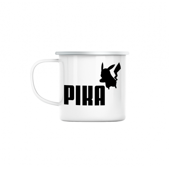 Mug GEEK en Métal Emaillé Pika Parodie Film Anime Marque Humour