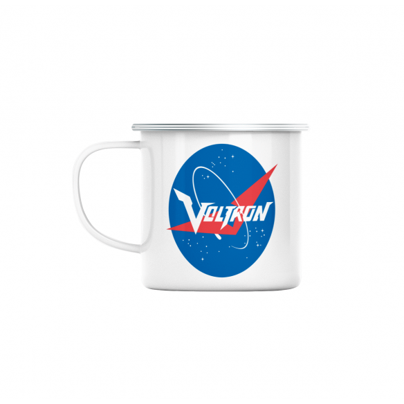 Mug GEEK en Métal Emaillé Nasa Voltron Parodie Film Anime