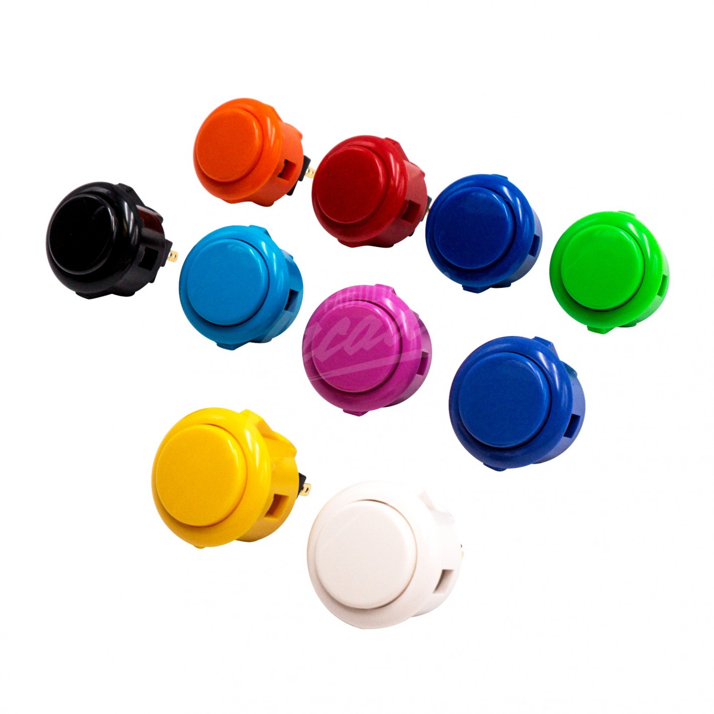 Pulsante di Gioco Arcade Clipsable SANWA OBSF-24 Colore