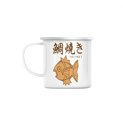 Mug GEEK en Métal Emaillé Taiyaki Glace Dessert Japon Asie Culture