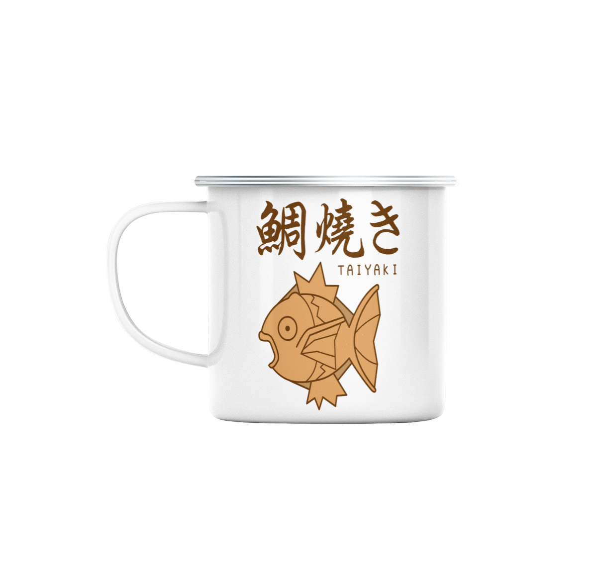 Mug GEEK en Métal Emaillé Taiyaki Glace Dessert Japon Asie Culture