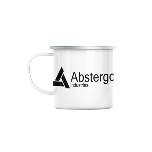 Mug GEEK en Métal Emaillé Abstergo Industries Geek Jeux Video Serie Film