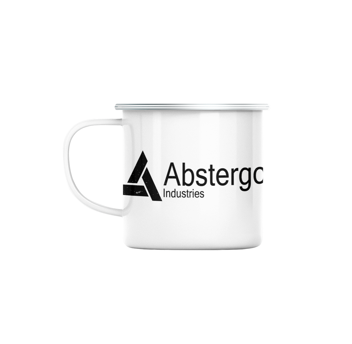 Mug GEEK en Métal Emaillé Abstergo Industries Geek Jeux Video Serie Film