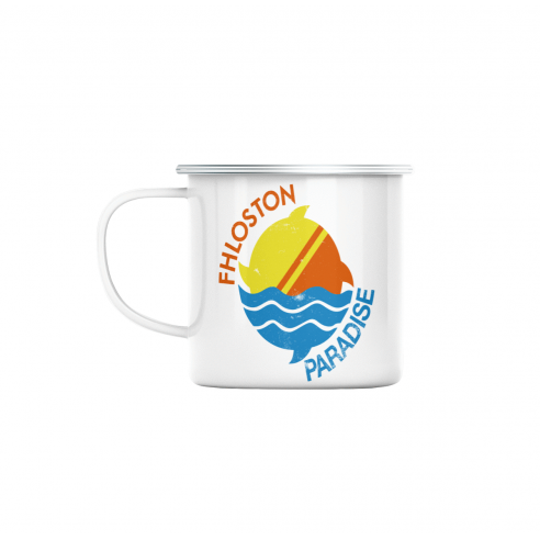 Mug GEEK en Métal Emaillé Fhloston Paradise Geek Science Fiction Film
