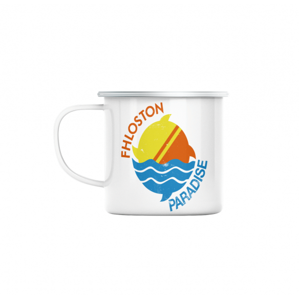 Mug GEEK en Métal Emaillé Fhloston Paradise Geek Science Fiction Film