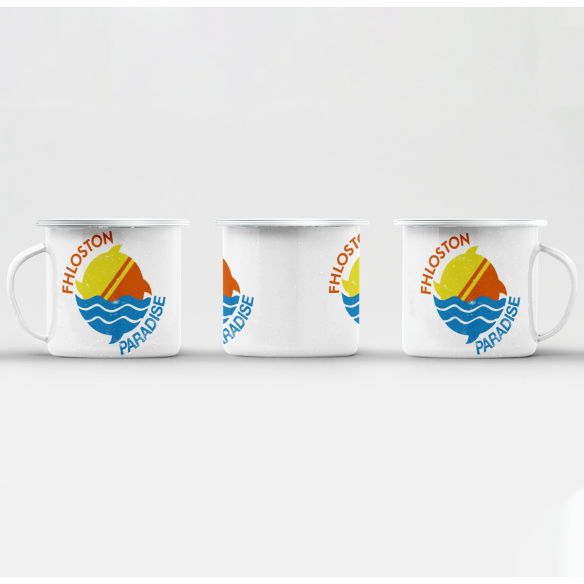 Mug GEEK en Métal Emaillé Fhloston Paradise Geek Science Fiction Film